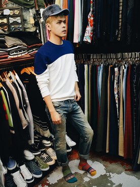 余震東個東さんのコーディネート