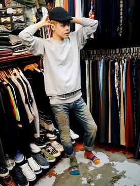 余震東個東さんのコーディネート