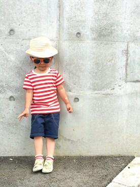 meeeeeyさん（キッズ・100cm）の秋コーディネート