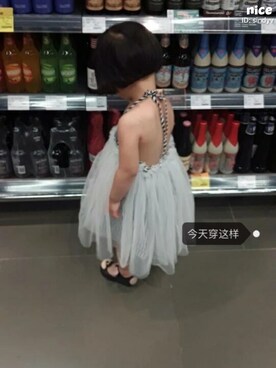 「TO（トゥ）のアイテム」を使った、nikyさん（キッズ・90cm）の夏コーディネート