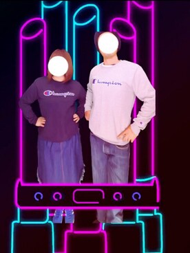 「カップルコーデ」｜mipeco★さん（レディース・155cm）の冬コーディネート