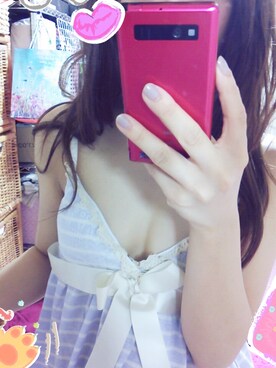 「アイテム（その他、パープル系）」を使った、ぷくさん（レディース）の春コーディネート