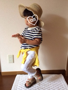大宮SKさん（キッズ・90cm）の夏コーディネート