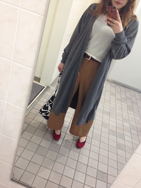 「PARADOX（パラドックス）のアイテム（バッグ）」を使った、かほさん（レディース・155cm）の秋コーディネート
