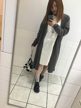 「PARADOX（パラドックス）のアイテム（バッグ）」を使った、かほさん（レディース・155cm）の秋コーディネート