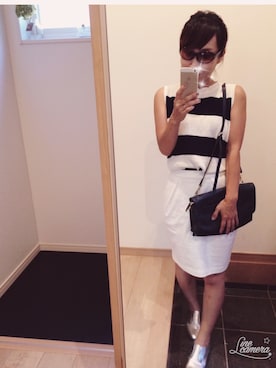 「UPTIGHT（アップタイト）のアイテム」を使った、apricotさん（レディース・150cm）の夏コーディネート