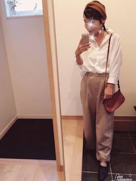 「アイテム（ヘアアクセサリー）」を使った、apricotさん（レディース・150cm・40代）の夏コーディネート