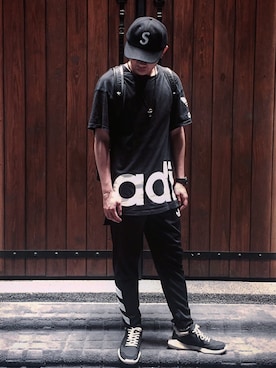 「RICK OWENS」｜「アイテム（アナログ腕時計）」を使った、和さん（メンズ・175cm）の夏コーディネート