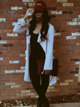 「fall style」｜「アイテム（その他アウター）」を使った、Louさん（レディース・178cm）の秋コーディネート