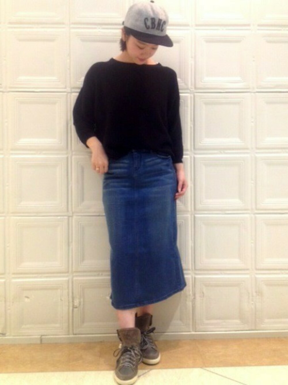 Kanda（JOURNAL STANDARD 横浜店）｜JOURNAL STANDARDのデニムスカートを使ったコーディネート - WEAR