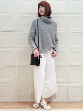 Kandaさん（レディース・158cm）の冬コーディネート