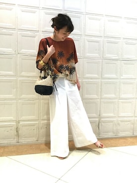 Kandaさん（レディース・158cm）の夏コーディネート