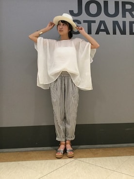 「ジャーナルスタンダード」｜Kandaさん（レディース・158cm）の夏コーディネート