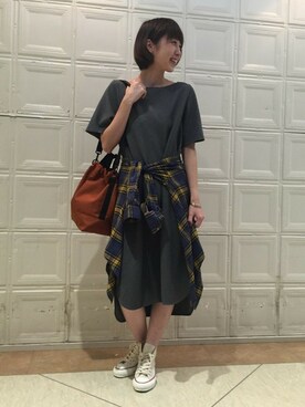 Kandaさん（レディース・158cm）の夏コーディネート