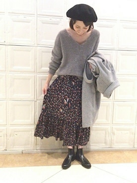 Kandaさん（レディース・158cm）の冬コーディネート