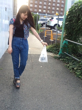 まなおさん（レディース・160cm）の夏コーディネート