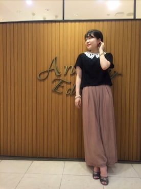 「No6（ナンバーシックス）のアイテム」を使った、まなおさん（レディース・160cm）の夏コーディネート