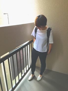 「Doシンプル部」｜かつらさん（レディース・153cm・10代）の夏コーディネート