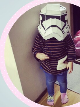 RIONAさん（キッズ・100cm）の冬コーディネート