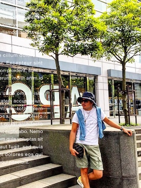 SUKEさん（メンズ・172cm）の夏コーディネート