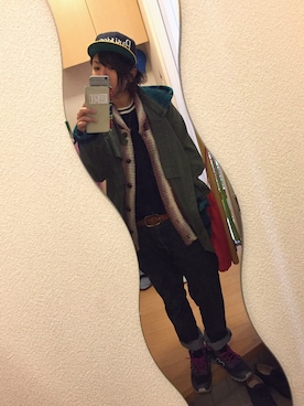 kurukuru-beansさん（レディース・158cm）の冬コーディネート