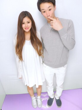 小寺 敦未さん（レディース・156cm）の春コーディネート