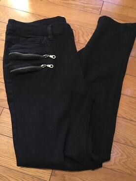 「aveil（アベイル）のアイテム（パンツ）」を使った、のんくまポケットさん（レディース・156cm）の秋コーディネート