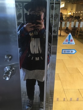 「aveil（アベイル）のアイテム（パンツ）」を使った、のんくまポケットさん（レディース・156cm）の春コーディネート