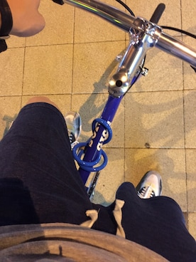 「GIOS（ジオス）のアイテム」を使った、イキってるおじさんさん（メンズ・165cm）の夏コーディネート