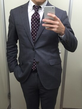 「あけおめ」｜「アイテム（アナログ腕時計）」を使った、イキってるおじさんさん（メンズ・165cm）の冬コーディネート