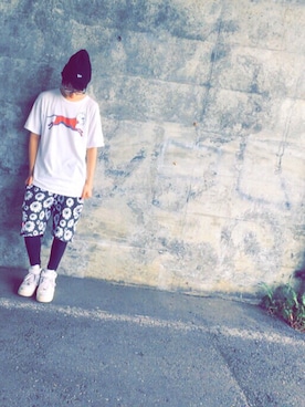 「NEW ERA（ニューエラ）のアイテム（その他）」を使った、お塩さん（メンズ・168cm）の秋コーディネート
