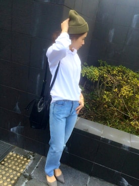 KASUMIさん（レディース・161cm）の冬コーディネート