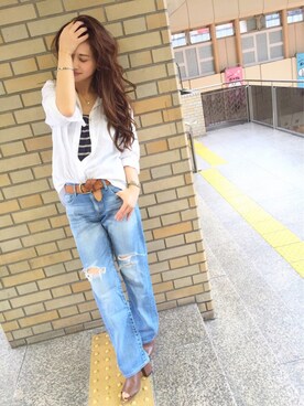 KASUMIさん（レディース・161cm）の夏コーディネート