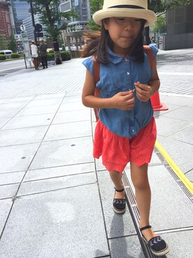 UNA★さん（キッズ・110cm）の夏コーディネート