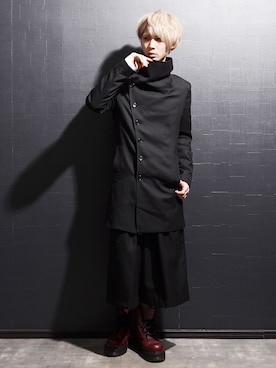 「アイテム（その他アウター）」を使った、ShotaroKonishiさん（メンズ・175cm・20代）の冬コーディネート