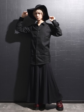 「NOMINE（ノミネ）のアイテム」を使った、ShotaroKonishiさん（メンズ・175cm）の冬コーディネート