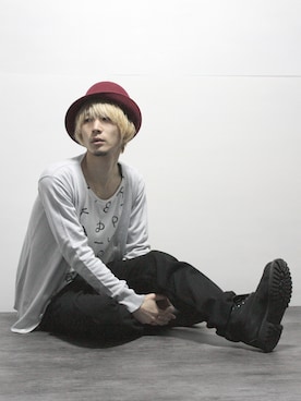 「NOMINE（ノミネ）のアイテム」を使った、ShotaroKonishiさん（メンズ・175cm）の春コーディネート