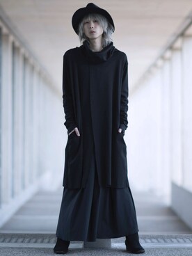 「アイテム（スカート）」を使った、ShotaroKonishiさん（メンズ・175cm）の冬コーディネート