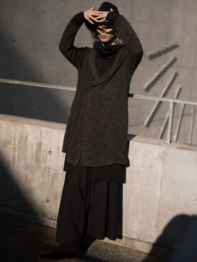 「アイテム（スカート）」を使った、ShotaroKonishiさん（メンズ・175cm）の冬コーディネート