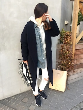 asamiiiinさん（レディース・160cm）の冬コーディネート