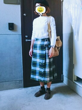 「セントジェームス」｜「アイテム（その他シューズ）」を使った、komeriさん（レディース・158cm）の秋コーディネート