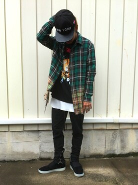 Naokiさん(メンズ・162cm)の夏コーディネート