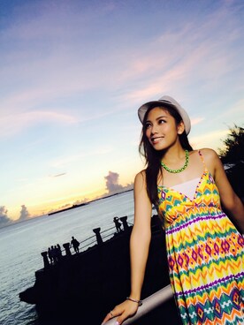 Elaine鄧洢玲さんのコーディネート