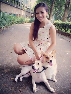 Elaine鄧洢玲さんのコーディネート