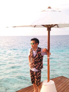 SAさん（メンズ・168cm）の夏コーディネート