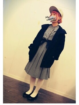 10secさん（レディース・151cm）の冬コーディネート