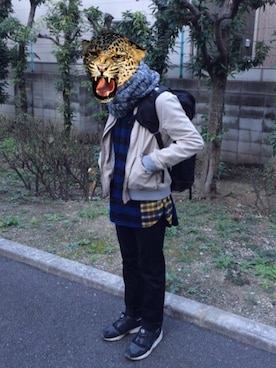 「g.v.g.v」｜ふぁーびーさん（メンズ・171cm）の秋コーディネート
