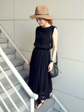 naoさん（レディース・155cm）の夏コーディネート