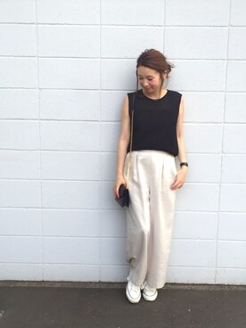 naoさん（レディース・156cm）の夏コーディネート