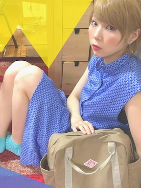 「アイテム（バックパック/リュック）」を使った、あさぎーにょさん（レディース・166cm）の夏コーディネート